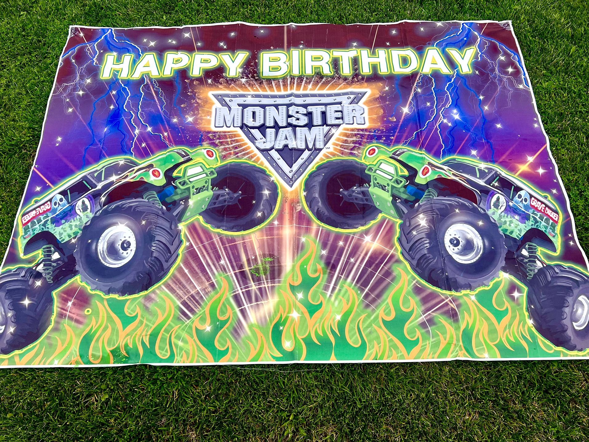 Monster Jam Party Decorations And Banners