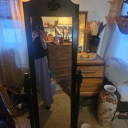 Darling Vtg.full Length Free Standing Mirror. 