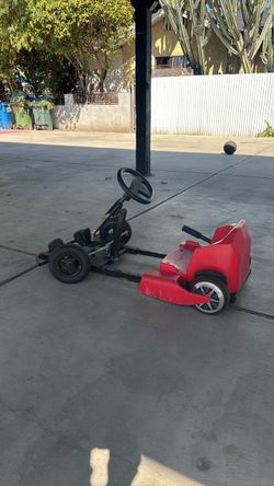 Kids red Go kart