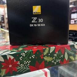 Nikon Camera Z30 And Kit Lens 16-50mm