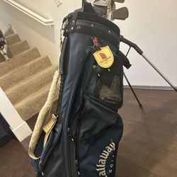 Golf Clubs & Bag