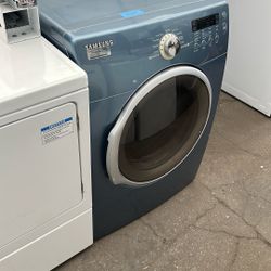 Samsung Frontload Dryer Blue Color