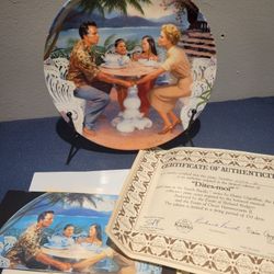 Dites-moi South Pacific Movie Plate 