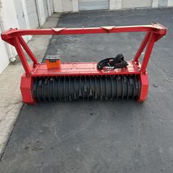 Skid Steer Forestry Mulcher Attachment 