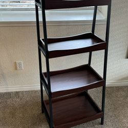 Bookcase Ladder, 4 Shelf Display Home Decor