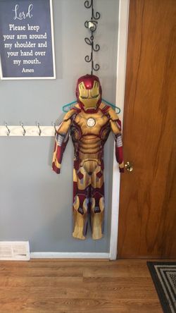 Iron man boys halloween costume