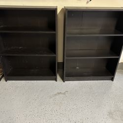 Set Of 2 IKEA Bookshelves 