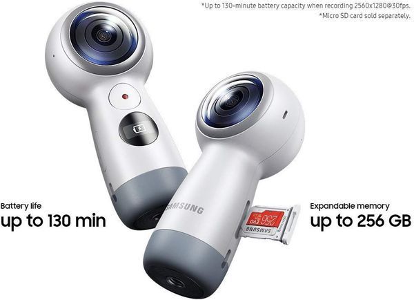 Samsung Gear 360 Real 360° 4K VR CameraSamsung Gear 360 Real 360° 4K VR Camera