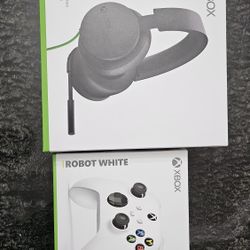 NEW Xbox Series S|X Wired Headset And Wireless Controller