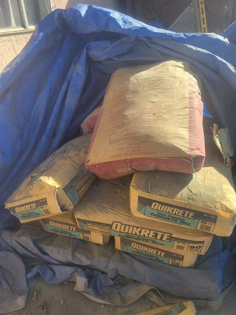 7 Bags Of Concrete 