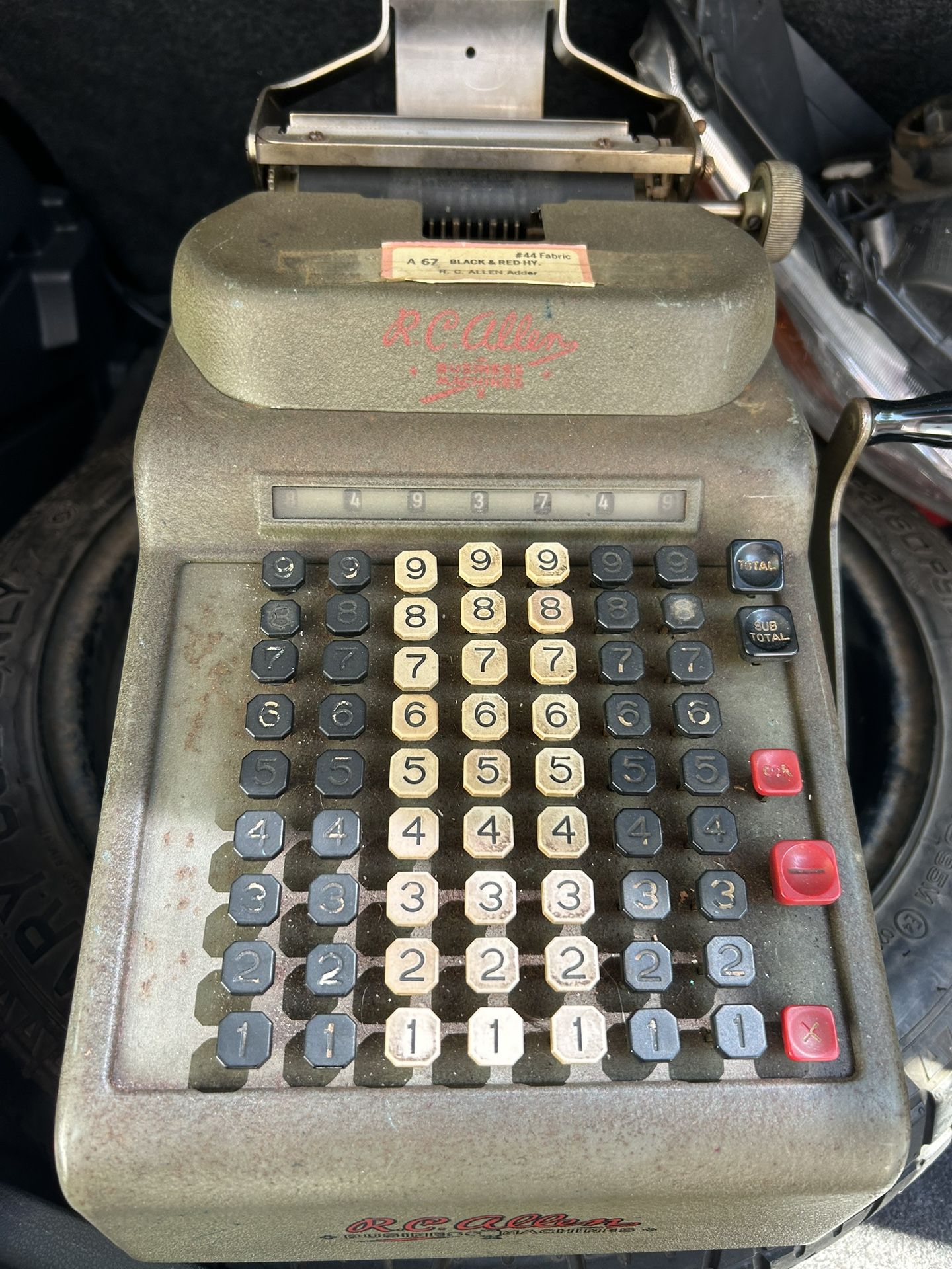 Old School Cashier Of Some Sort 