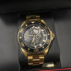 Limited Edition Gold Black Panther Invicta Watch