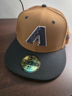Arizona Diamondbacks 59FIFTY Fitted – Brown/Gray  – Size 7 3/8