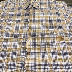 Timberland Button Up Short Sleeve Shirt Size 2Xl