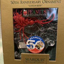 50th Anniversary Waterford Crystal Ornament 