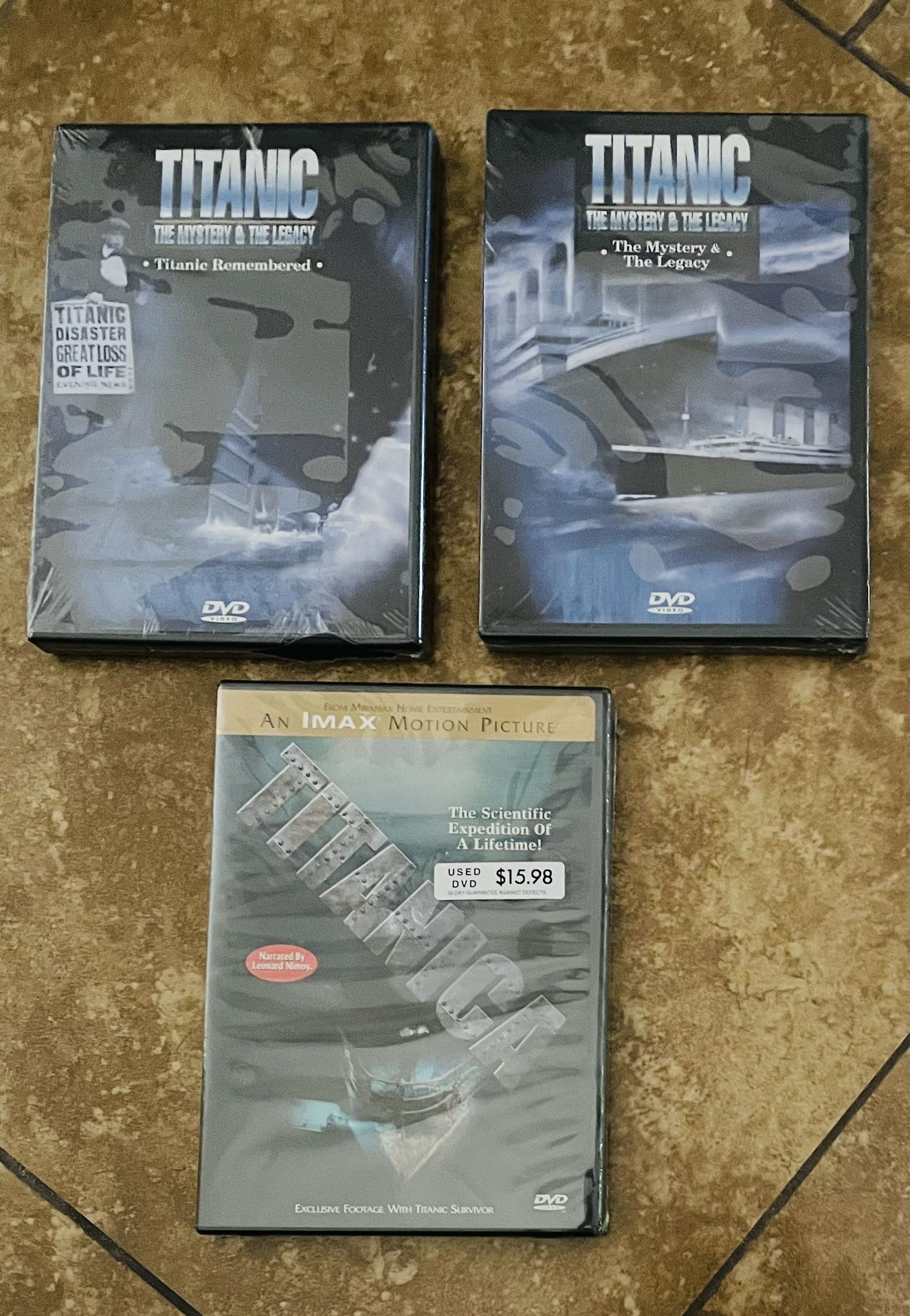 Titanic Documentaries DVD