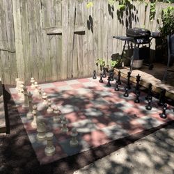 GIANT CHESS BOARD♟️ 