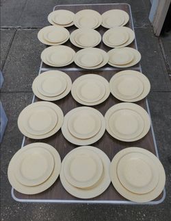 120 pieces dinnerware set