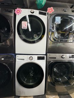 LG ThinQ washer and dryer