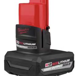 M12 12-Volt Lithium-Ion XC High Output 5 Ah Battery Milwaukee