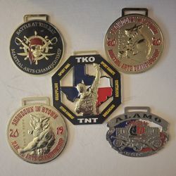 MARTIAL ARTS TOURNAMENT MEDALS