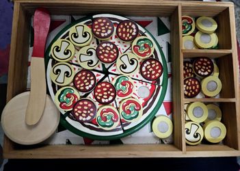 Wooden Pizza Toy