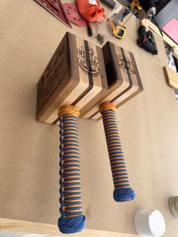 Custom Wooden Thor Hammers and Paddles