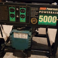 5000 Watt Coleman Generator