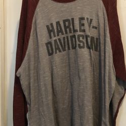 Harley Davidson Mens Size 2XL King Sleeve Shirt