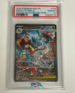 Mega lucario ex PSA 10