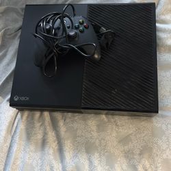 Xbox One Black Good Condition MISSING POWER CABLE 