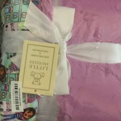 Gabby’s Dollhouse bamboo and minky blanket