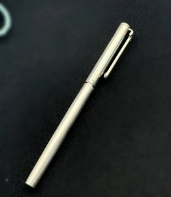 Vintage Tiffany & Co. Sterling Silver Designer’s Ballpoint Pen With “T” Clip