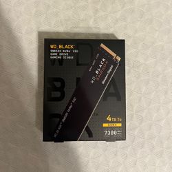 WD SN850x 4 TB SSD