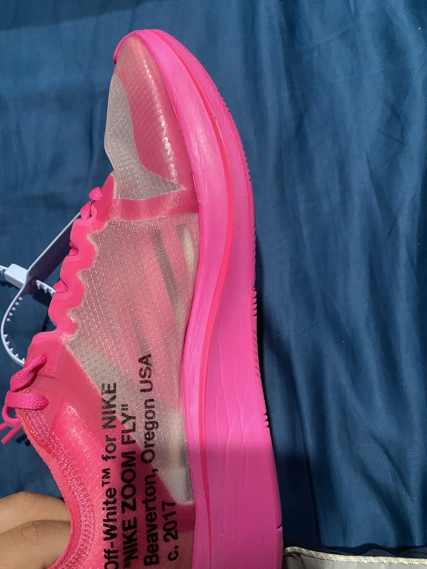 The 10: Nike X Off-White Zoom Fly Tulip Pink