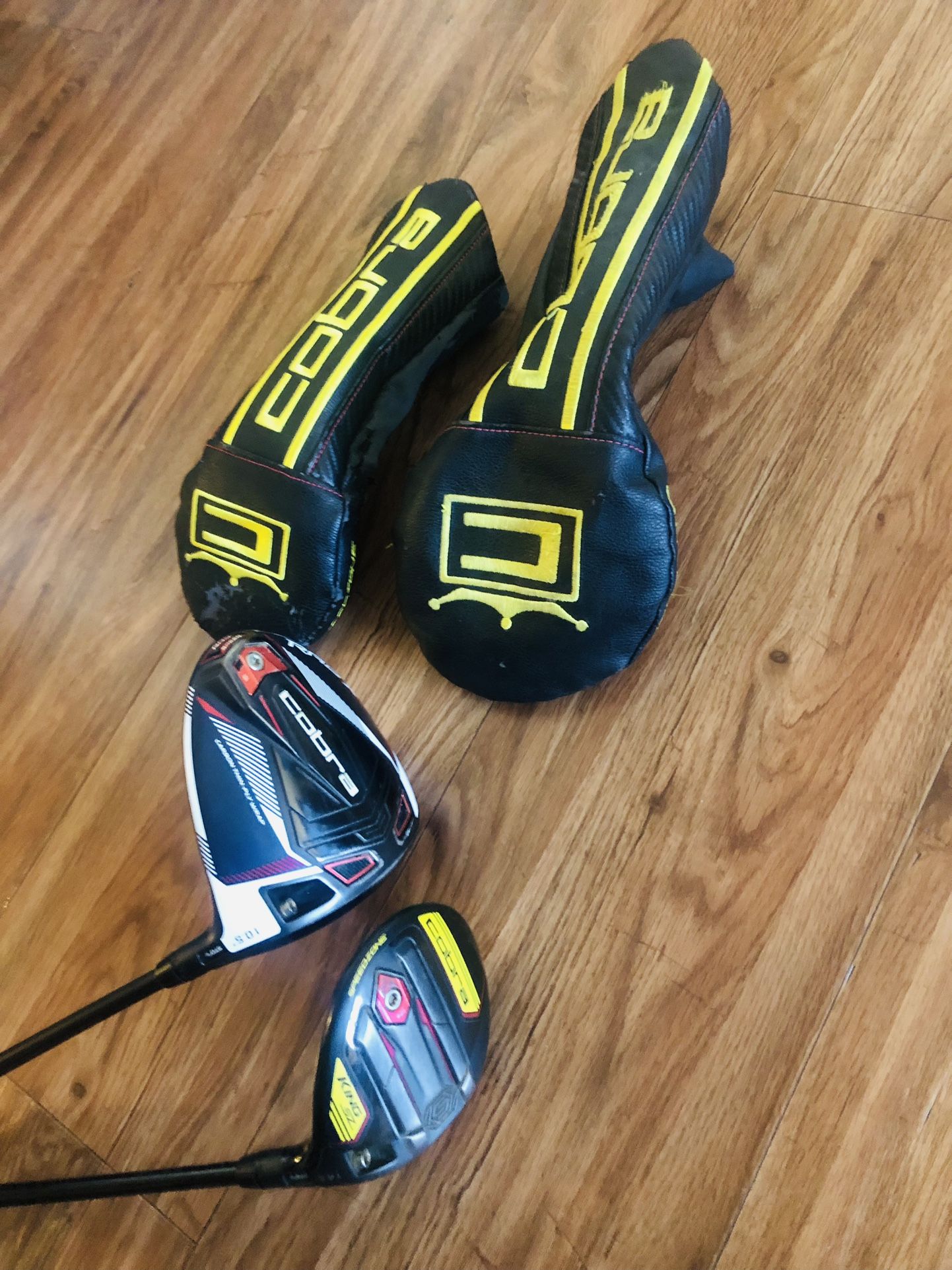 Cobra RAD Speed XB Driver 10.5* and Cobra King Speedzone Fairway Wood