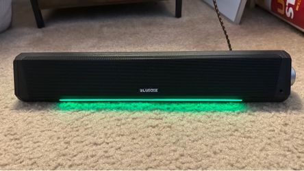 Computer Speakers Gaming Soundbar Color Changing Lights Bluedee Brand