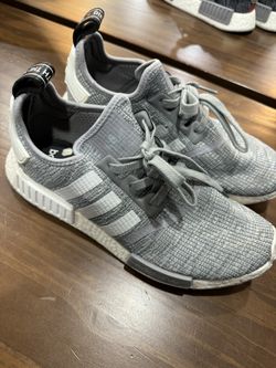 Adidas NMD R1 Glitch Solid Grey Camo Size 10 Shoes