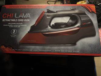 CHI Lava Retractable Cord Iron.