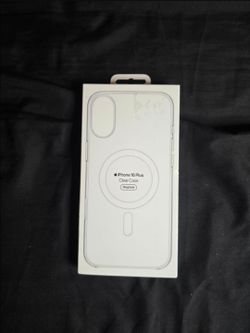 Apple iPhone 16 plus silicon case clear color