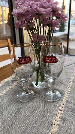 Stella Artois Beer Glasses