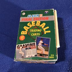 Baseball Cards Fleer 1993 Set Sports Cards Rockies Marlins Yankees Braves