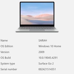 Microsoft Surface Go 2 - $200obo