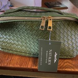 Natalie’s Cosmetic Bag By Once Upon A Book Club Néw With Tags