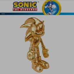 Gold SONIC plush-Limited Edition