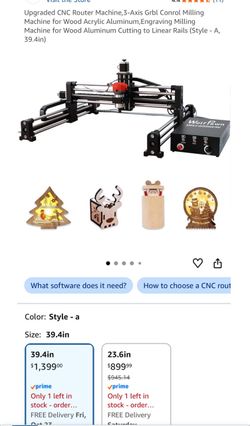 Upgraded CNC Router Machine, 3-Axis Grbl Conrol Milling