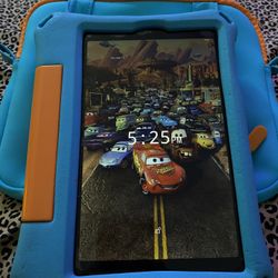 onn 8" Kids Tablet Bundle, Aqua