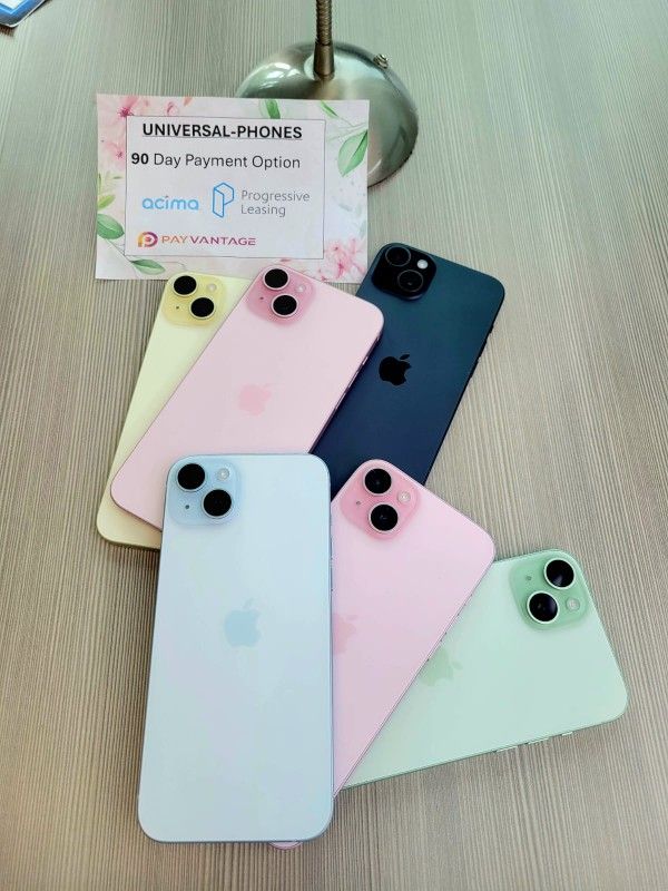 Apple IPhone 15 128gb Unlocked. Pay In Payments With No Credit Check, Lowest Wholesale Prices. 3 months Warranty