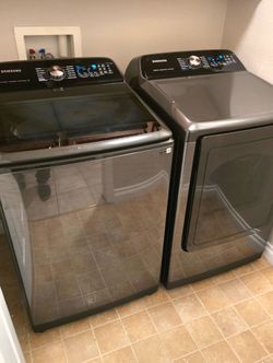 Samsung Washer and Dryer