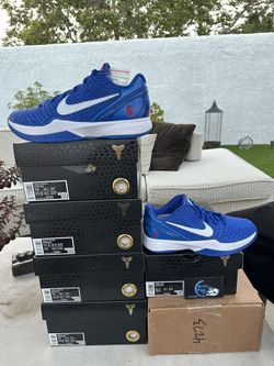 Kobe 6 Dodgers Sizes 10, 11.5, 12, 13